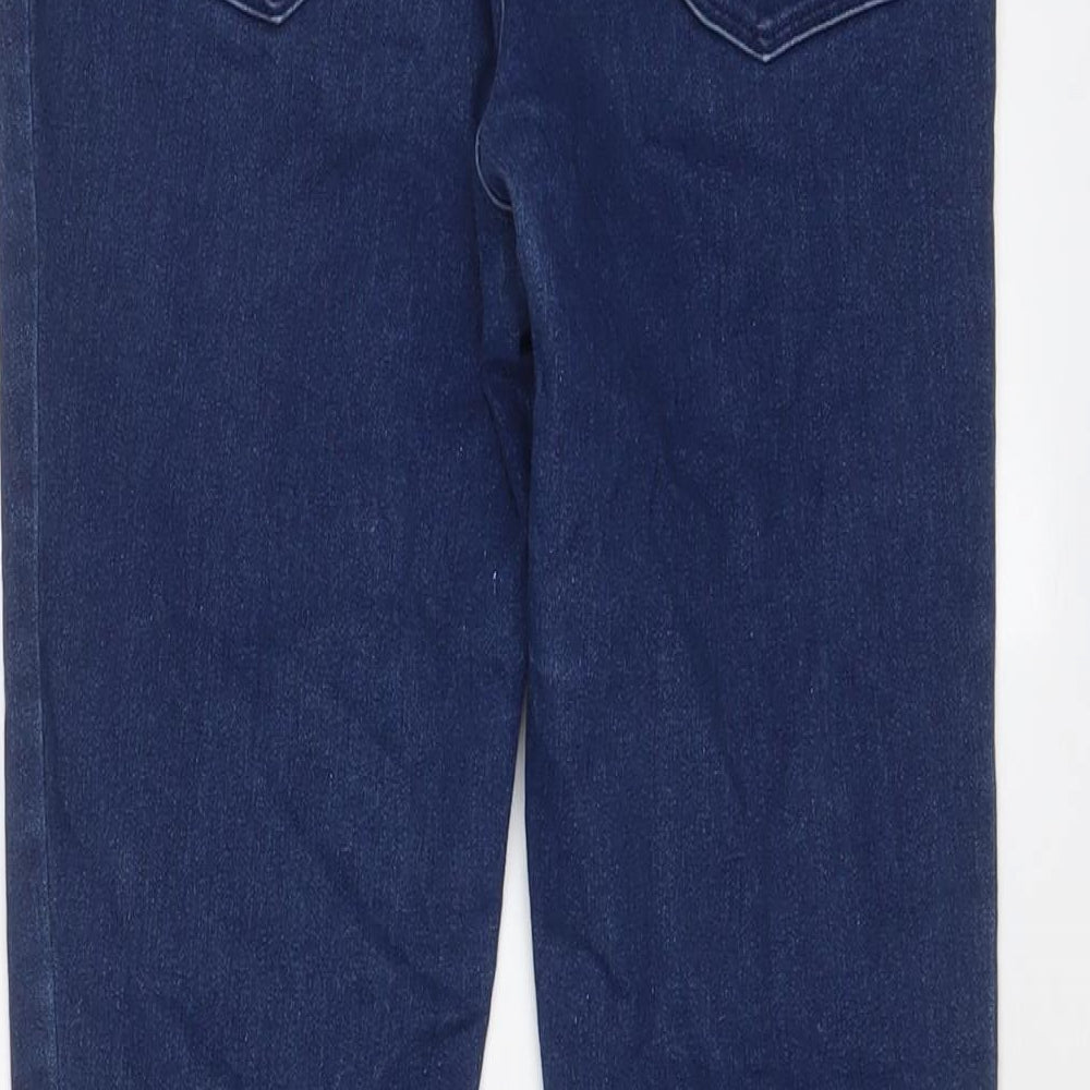 George Womens Blue Cotton Jegging Jeans Size 8 L28 in Regular