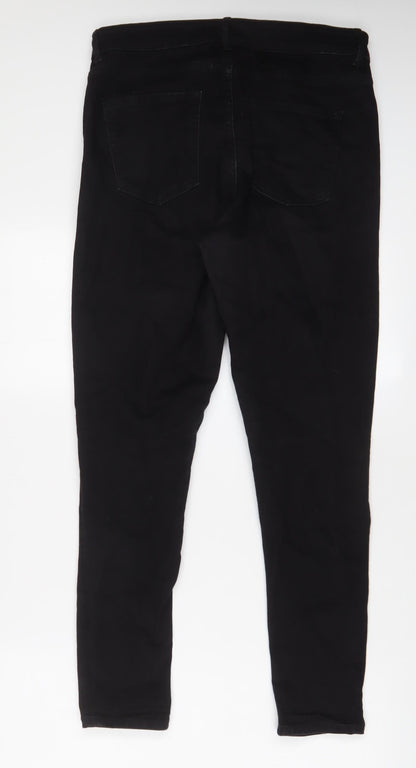 Womens UK Size 12 Marks and Spencer Regular Fit Skinny Black Jeans