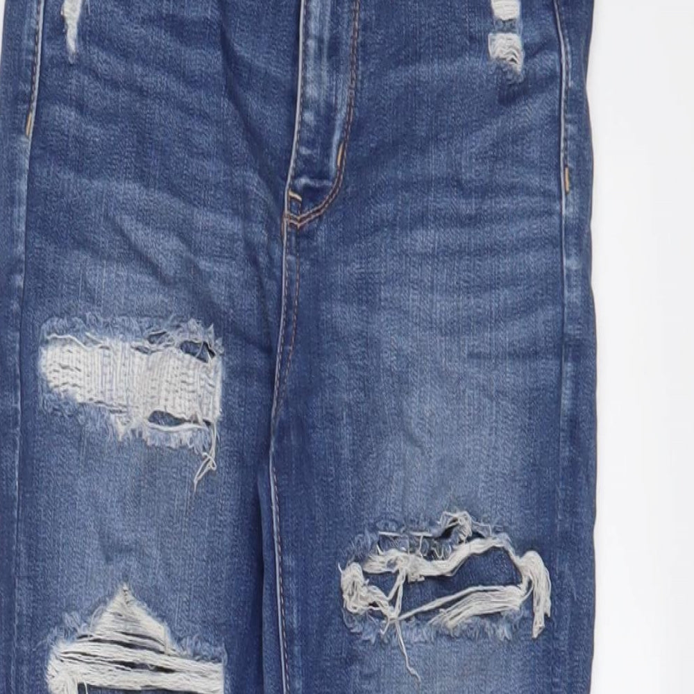Womens UK Size 26 in American Eagle Outfitters Regular Fit Skinny Blue Jeans