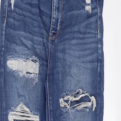 Womens UK Size 26 in American Eagle Outfitters Regular Fit Skinny Blue Jeans