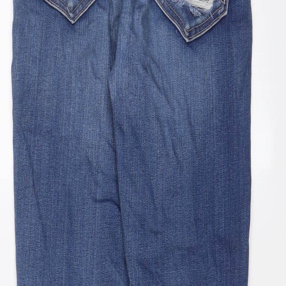 Womens UK Size 26 in American Eagle Outfitters Regular Fit Skinny Blue Jeans