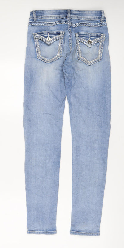 Womens UK Size S My Christy Regular Fit Skinny Blue Jeans