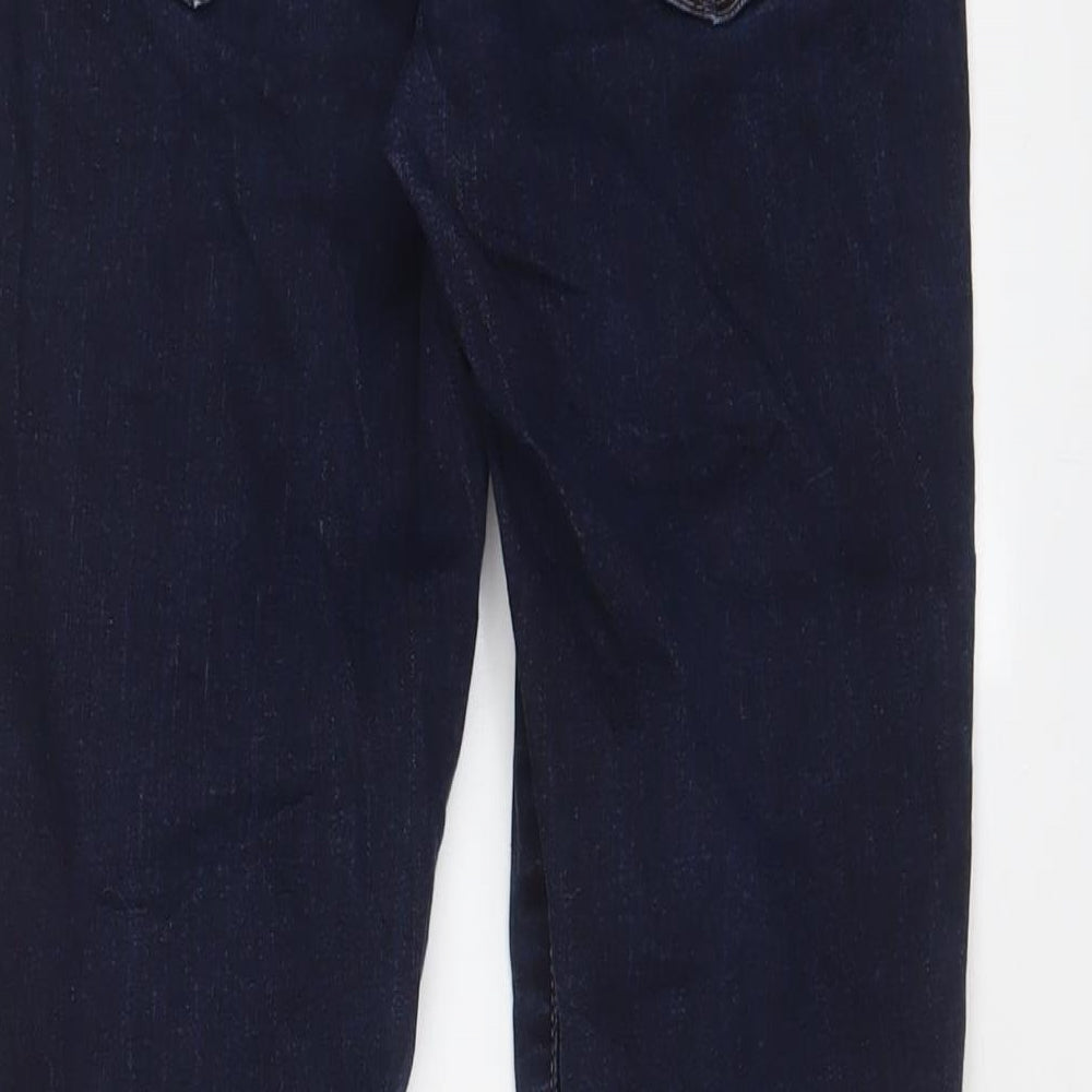 Gap Womens Blue Cotton Skinny Jeans Size 28 in L28 in Regular Zip