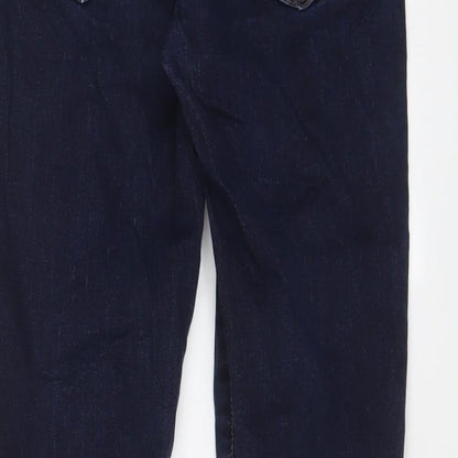 Gap Womens Blue Cotton Skinny Jeans Size 28 in L28 in Regular Zip