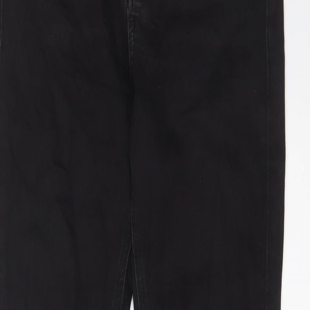 ASOS Womens Black Cotton Skinny Jeans Size 28 in L32 in Regular Zip
