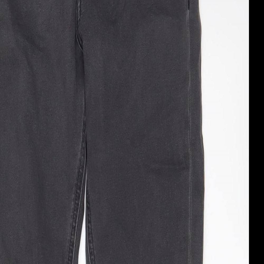 ASOS Womens Grey Cotton Skinny Jeans Size 26 in L32 in Regular Zip