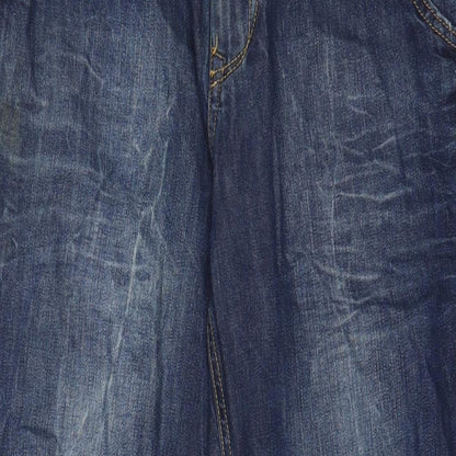 Mens UK Size 34 in River Island Regular Fit Skinny Blue Jeans