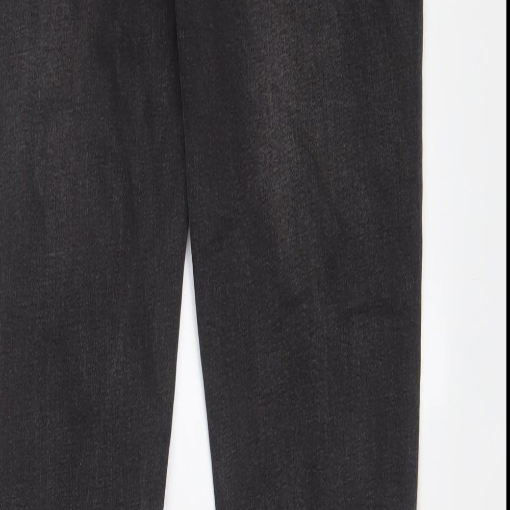 Mens UK Size 28 in Boohoo Regular Fit Skinny Grey Jeans