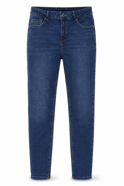 Womens UK Size 30 in Denim & Co. Regular Fit Skinny Blue Jeans