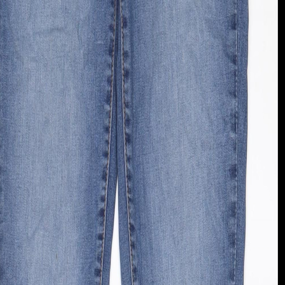 Gap Womens Blue Cotton Skinny Jeans Size 26 in L32 in Regular Zip