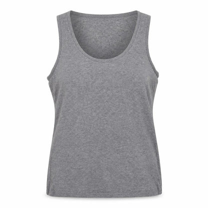 Womens UK Size L Tezenis Grey Basic Tank