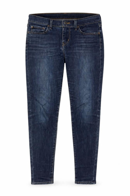 Womens UK Size 28 in Levi's Regular Fit Skinny Blue Jeans
