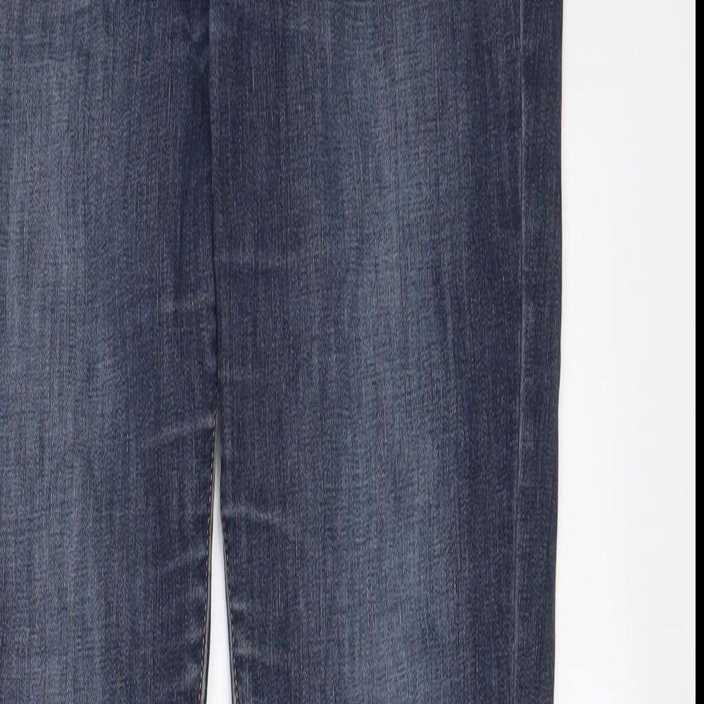 Levi's Womens Blue Cotton Skinny Jeans Size 28 in L28 in Regular Zip