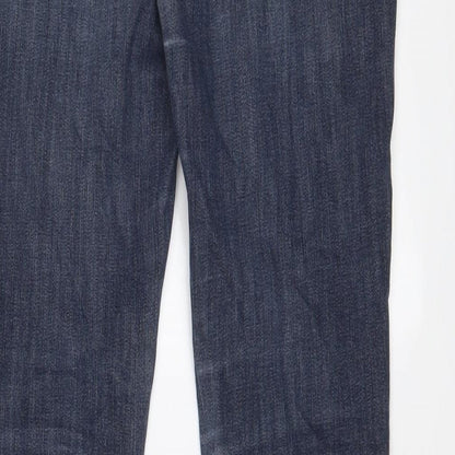 Levi's Womens Blue Cotton Skinny Jeans Size 28 in L28 in Regular Zip