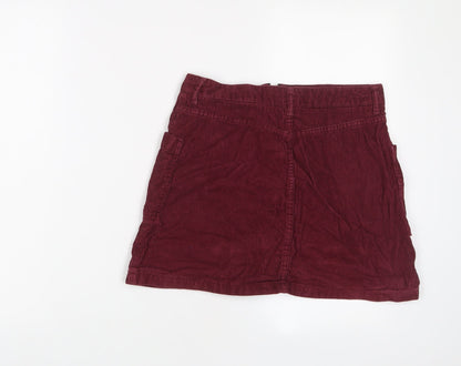 Womens UK Size 10 Topshop A-Line Corduroy Skirt