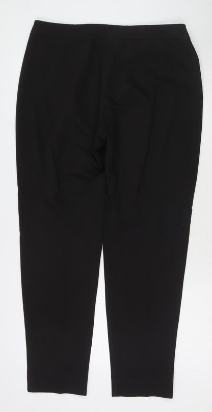 Womens UK Size 14 Select Regular Fit  Black Trousers