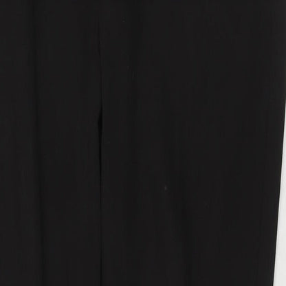 Womens UK Size 14 Select Regular Fit  Black Trousers