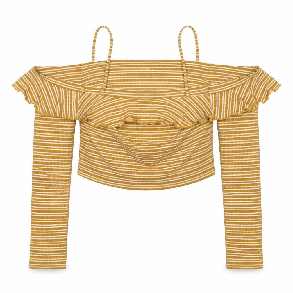 Womens UK Size 10 Select Yellow Basic Blouse