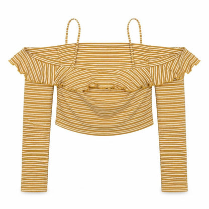 Womens UK Size 10 Select Yellow Basic Blouse