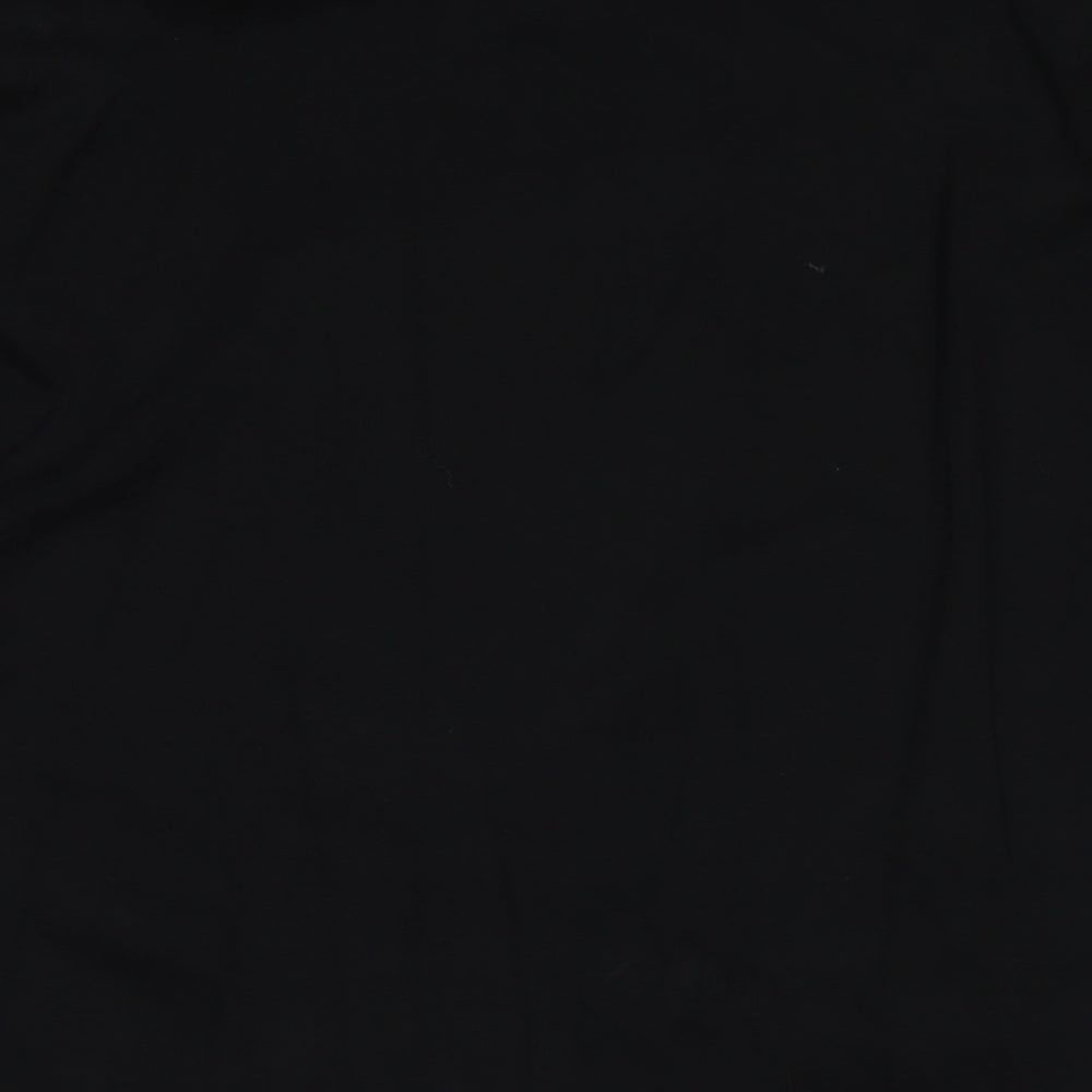 WEEKENDERS Womens Black V-Neck Cotton Cardigan Jumper Size M