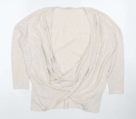Womens UK Size 10 River Island Ivory Pullover Jumper