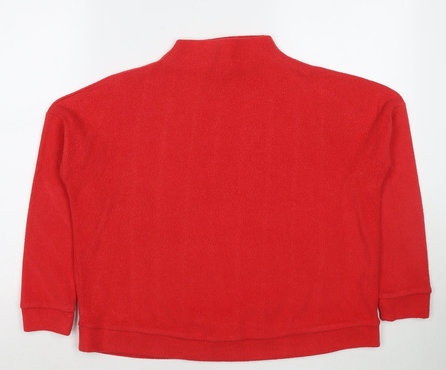 Womens UK Size S New Look Red Pullover Jumper