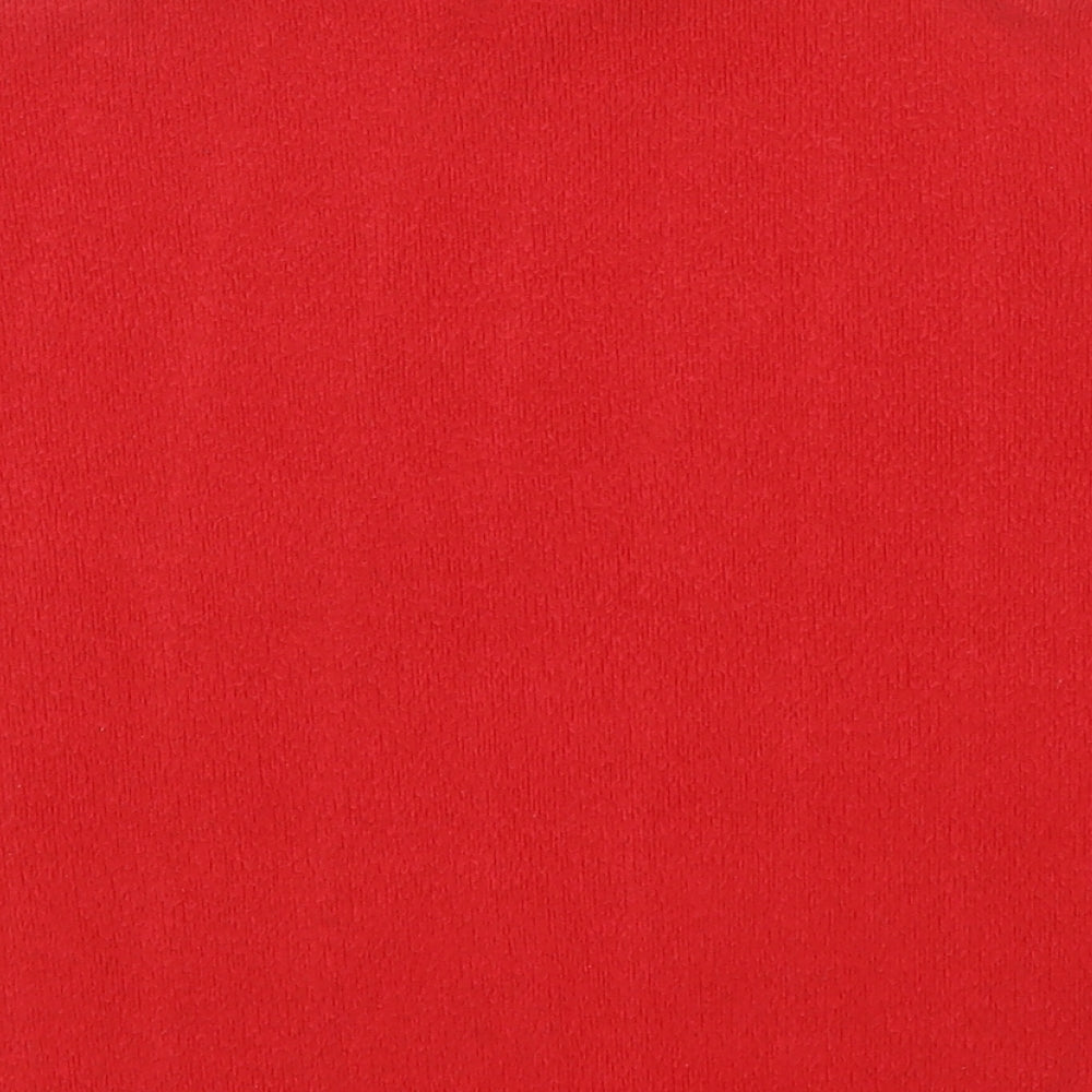 Womens UK Size S New Look Red Pullover Jumper