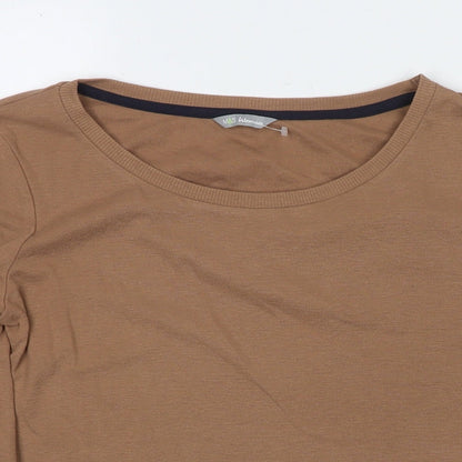 Womens UK Size 10 Marks and Spencer Brown Pullover Jumper
