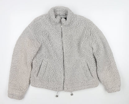 Womens UK Size S New Look Grey Jacket