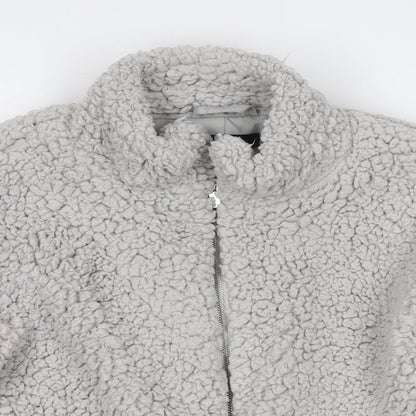 Womens UK Size S New Look Grey Jacket