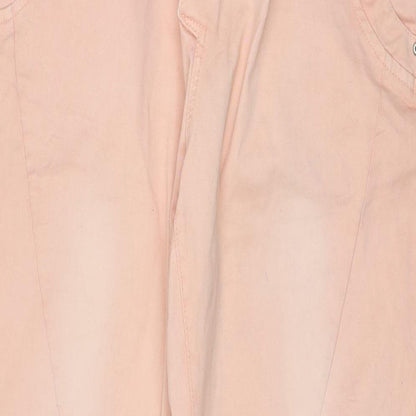 Womens UK Size 14 Charles Vogele Regular Fit Straight Beige Jeans