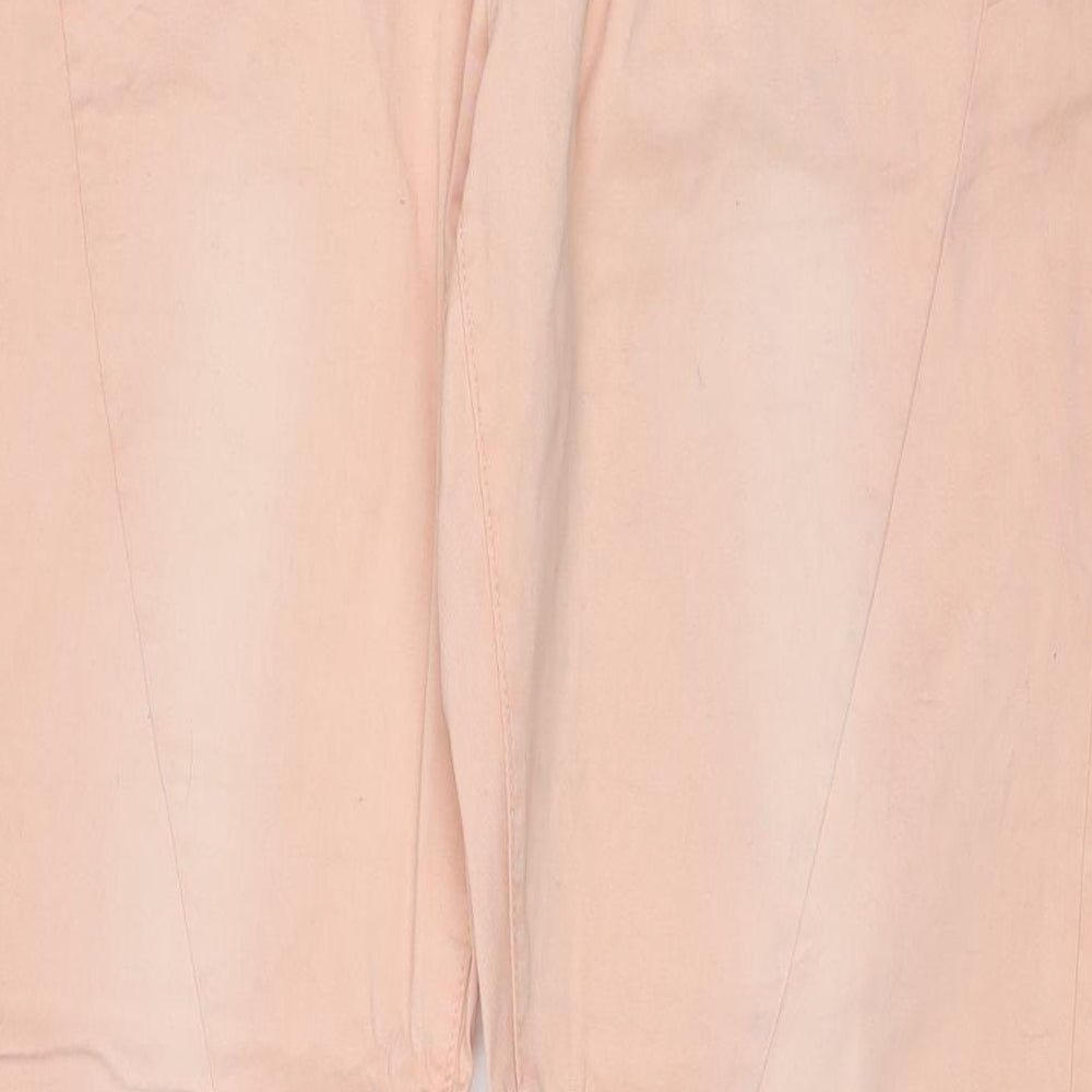 Womens UK Size 14 Charles Vogele Regular Fit Straight Beige Jeans