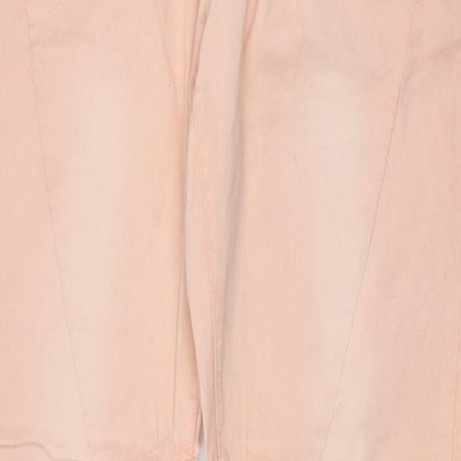 Womens UK Size 14 Charles Vogele Regular Fit Straight Beige Jeans