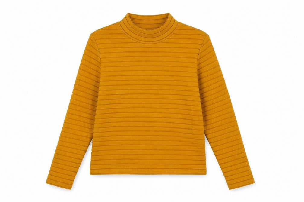 Womens UK Size 10 Marks and Spencer Yellow Pullover Jumper