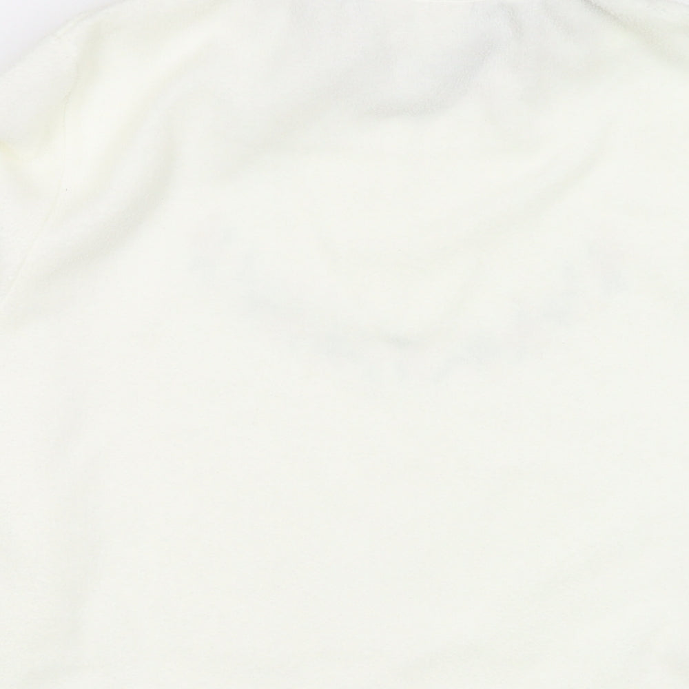 Millers Womens White Polyester Pullover Sweatshirt Size 12 Pullover