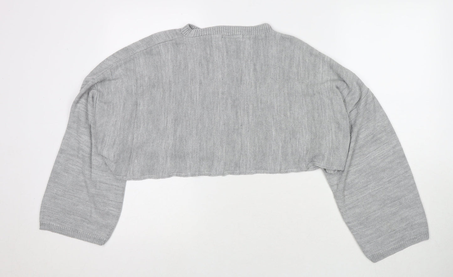 Womens UK Size 4 Cameo Rose Grey Pullover Jumper