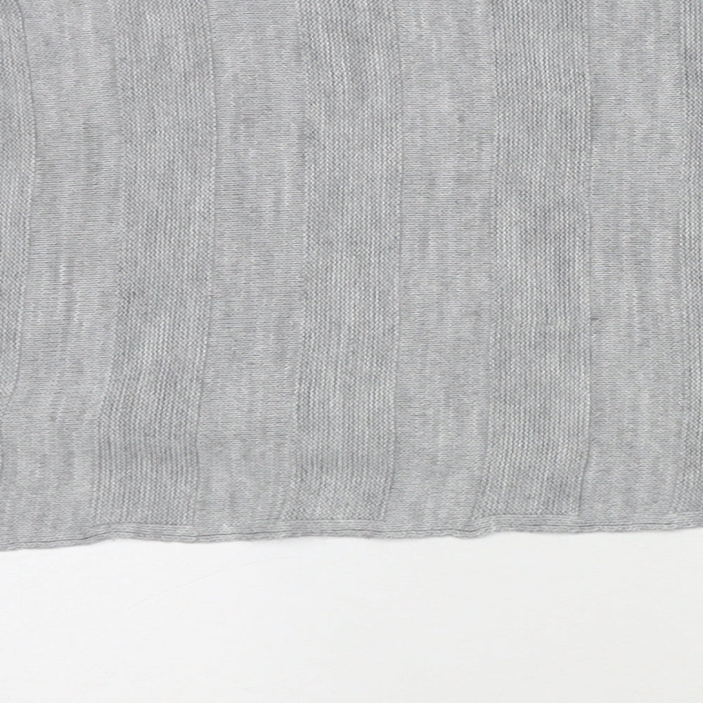 Womens UK Size 4 Cameo Rose Grey Pullover Jumper