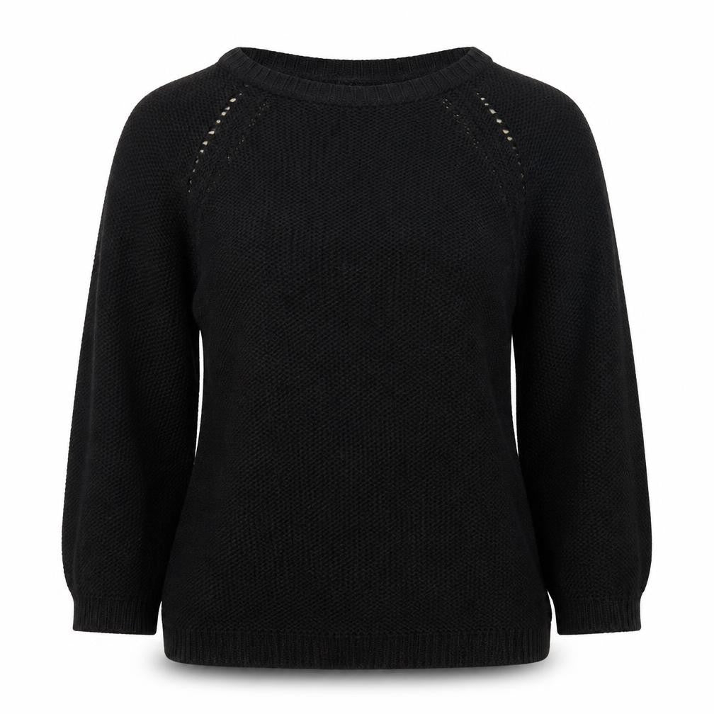 Womens UK Size XS H&M Black Pullover Jumper