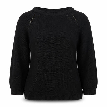 Womens UK Size XS H&M Black Pullover Jumper