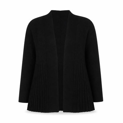 Womens UK Size 14 Roman Black Cape Jumper
