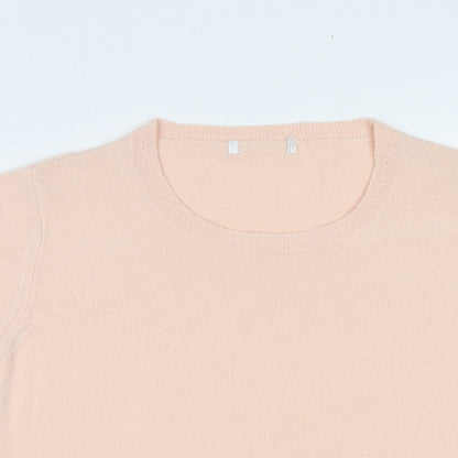 Womens UK Size 16 Marks and Spencer Pink Basic T-Shirt