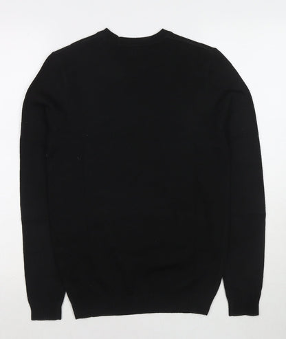 Womens UK Size 2XS ASOS Black Pullover Jumper