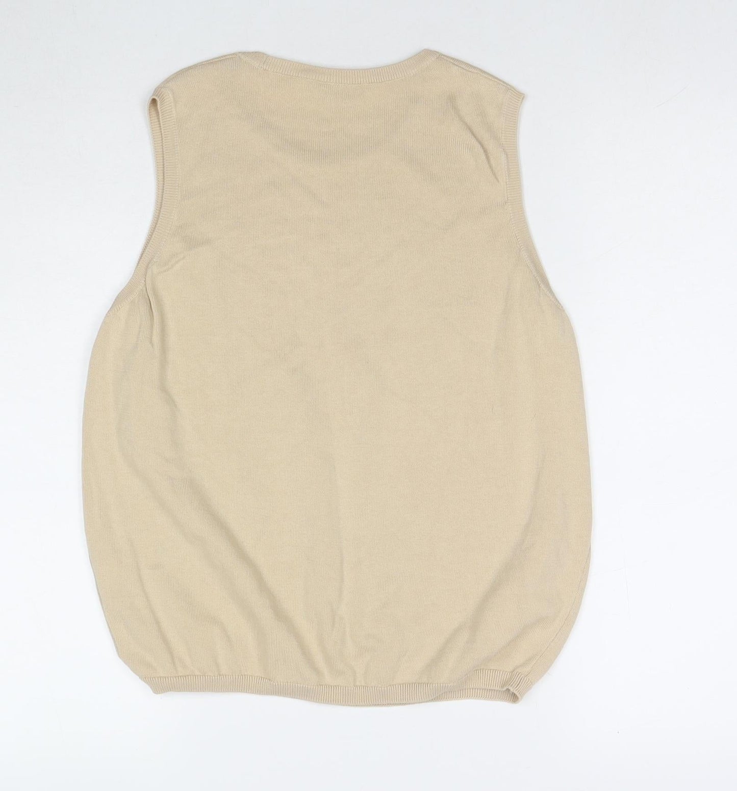 Womens UK Size 14 St Michael Beige Basic Tank
