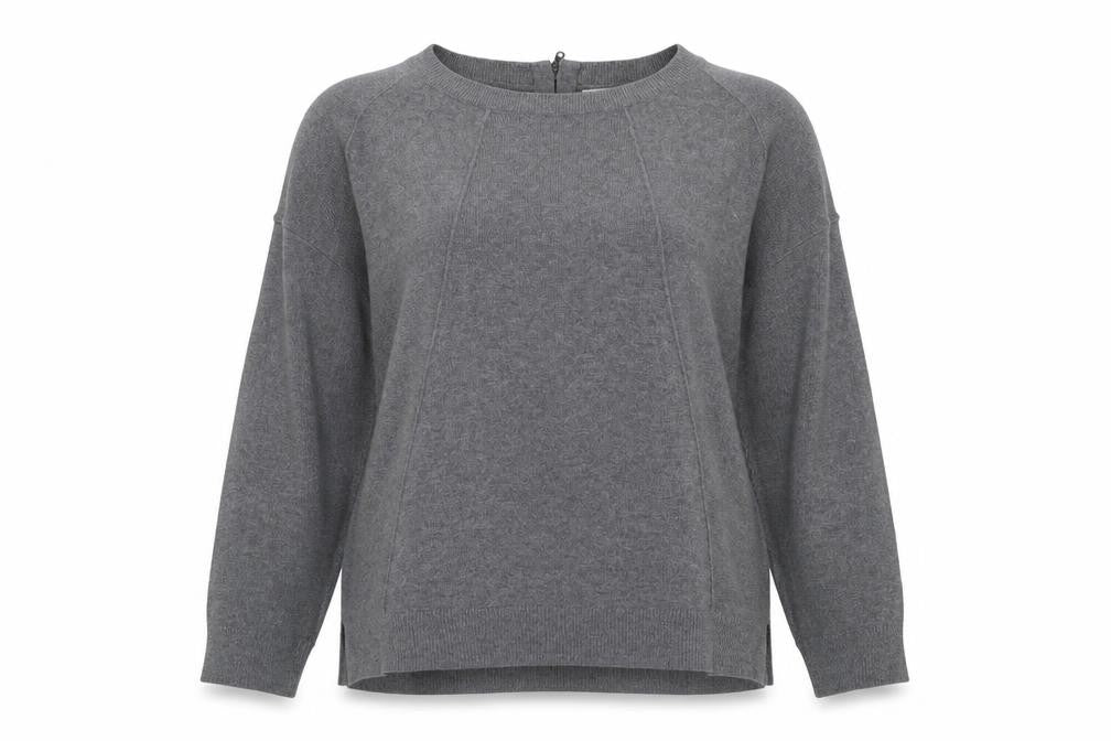 Womens UK Size S John Lewis Grey Pullover Jumper