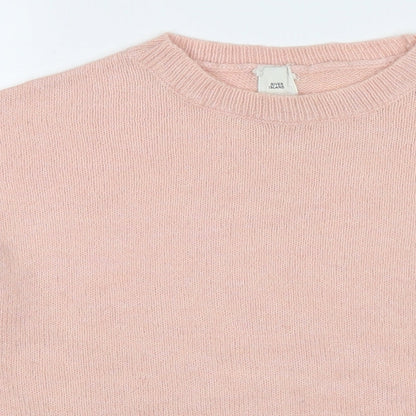 Womens UK Size 10 River Island Pink Pullover Jumper