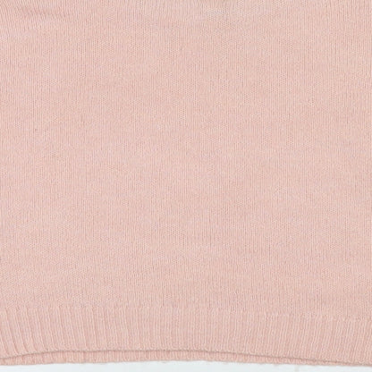 Womens UK Size 10 River Island Pink Pullover Jumper
