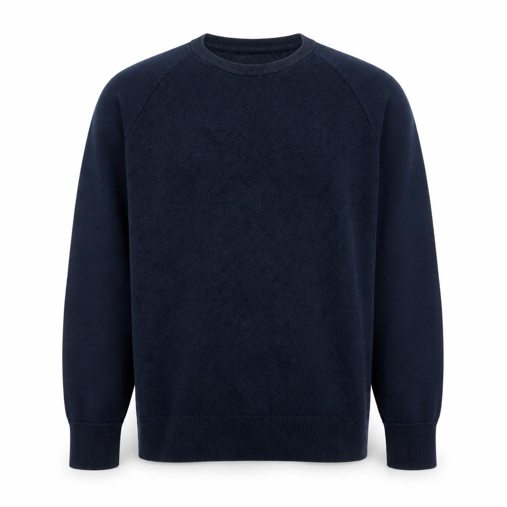 Mens UK Size S Criminal Blue Pullover Jumper