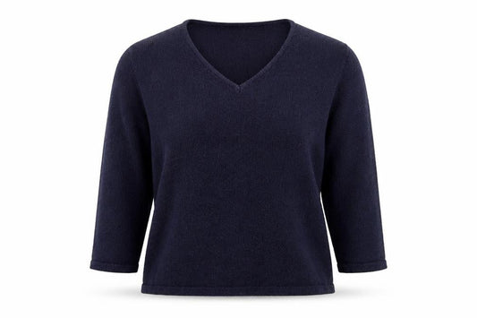 Womens UK Size M Carolyn Taylor Blue Pullover Jumper
