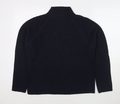 Womens UK Size 14 Lakeland Blue Pullover Jumper