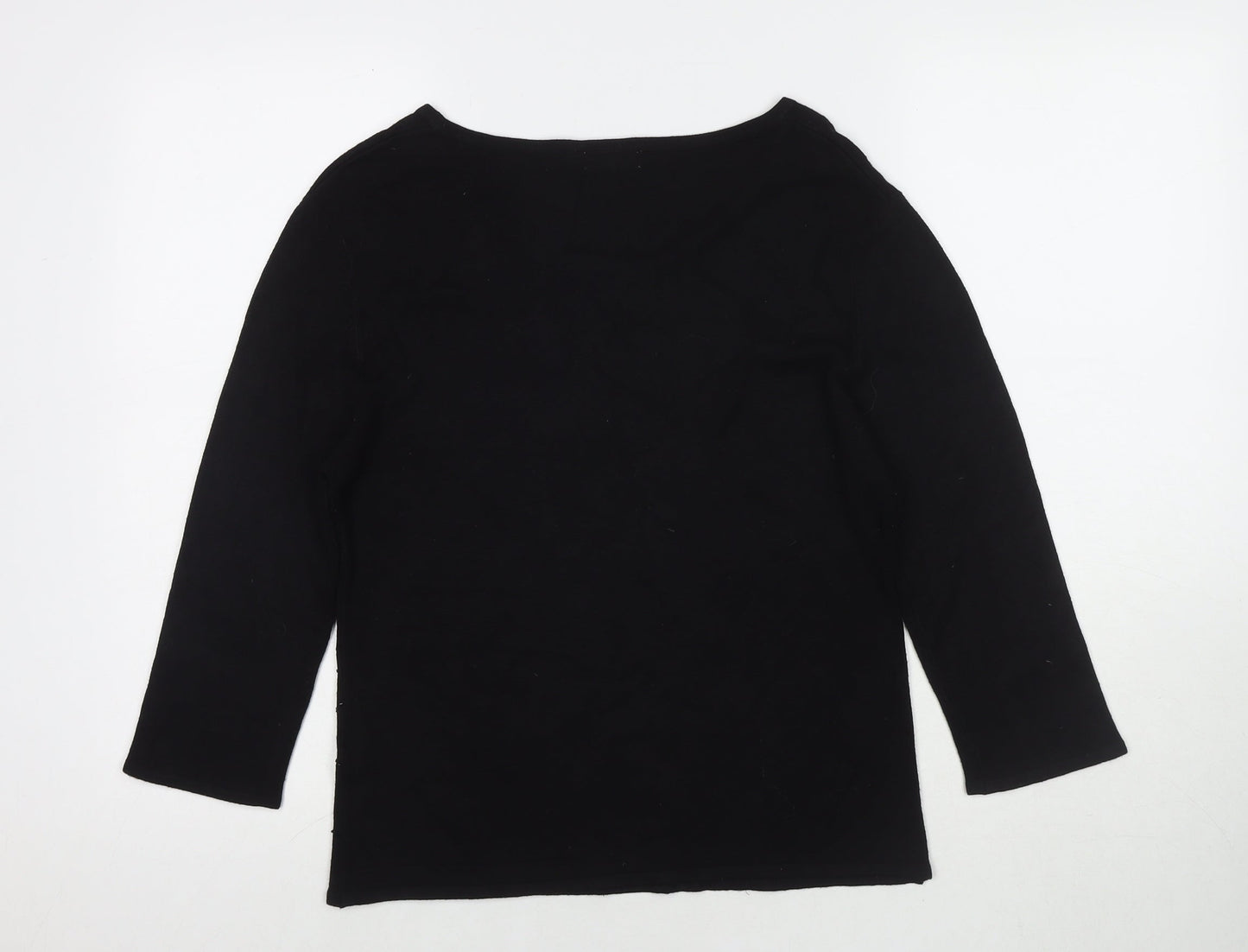 Womens UK Size M Lakeland Black Pullover Jumper